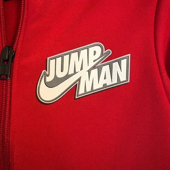 Jordan 2T Red Zip-Up Jump Man Jacket - Picture 3 of 7
